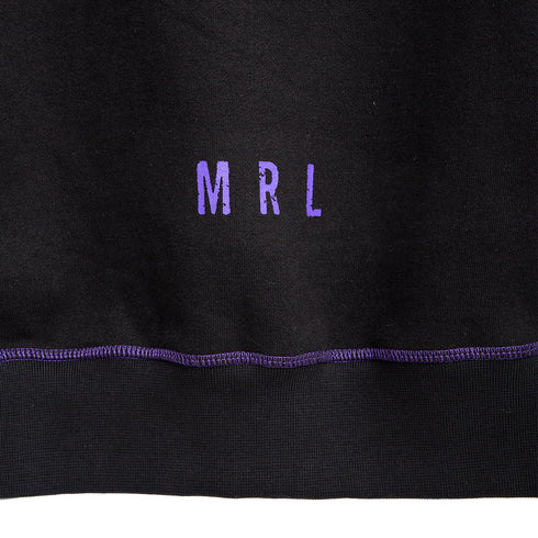 Merely Made Merely Snug Zip-Up Hoodie Black 23FML225HD Degli Uberti